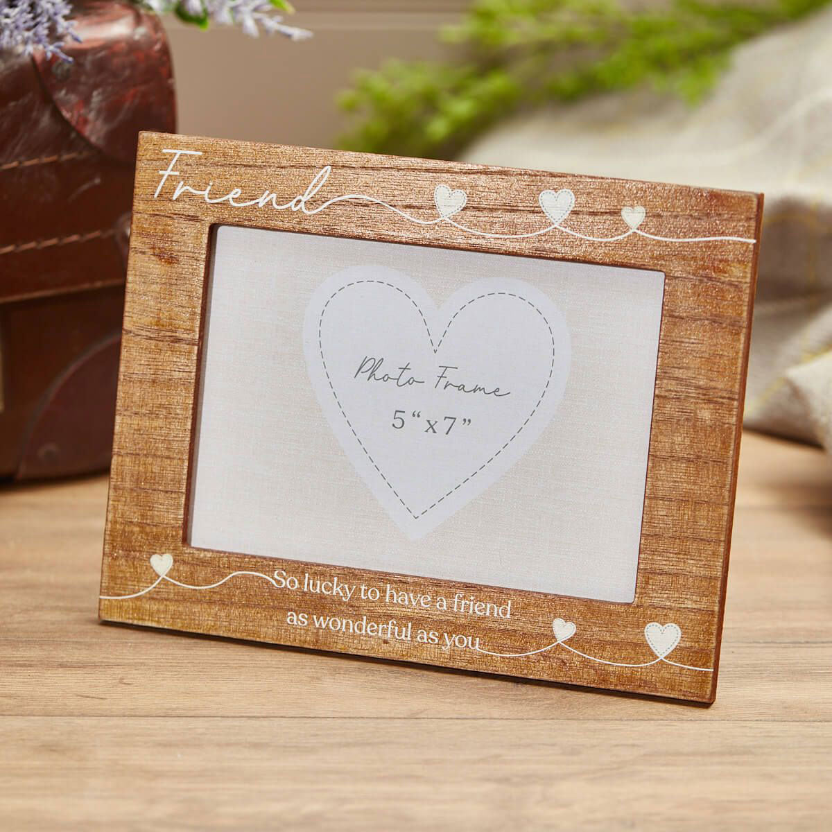Friend Wooden Verse Photo Frame
