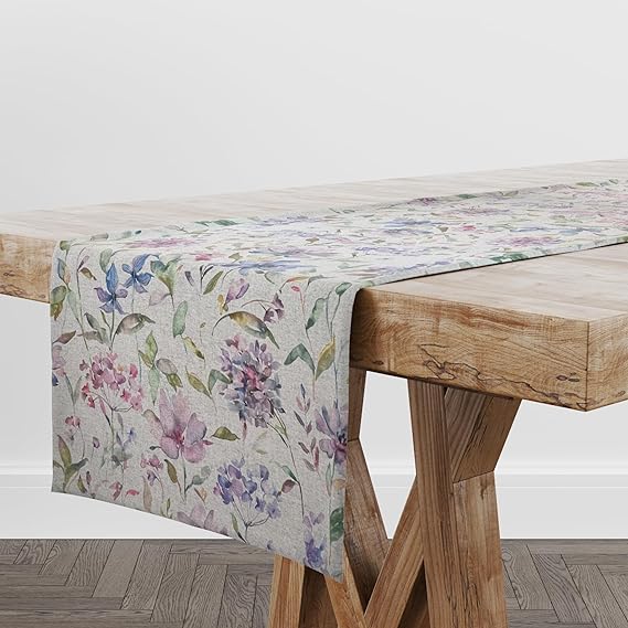 Giardino Fabric Table Runner (Heather)