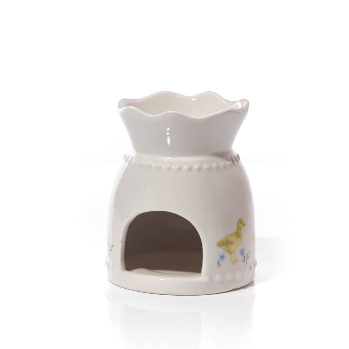 Goose Ceramic Wax Melt Burner With Fluted Top
