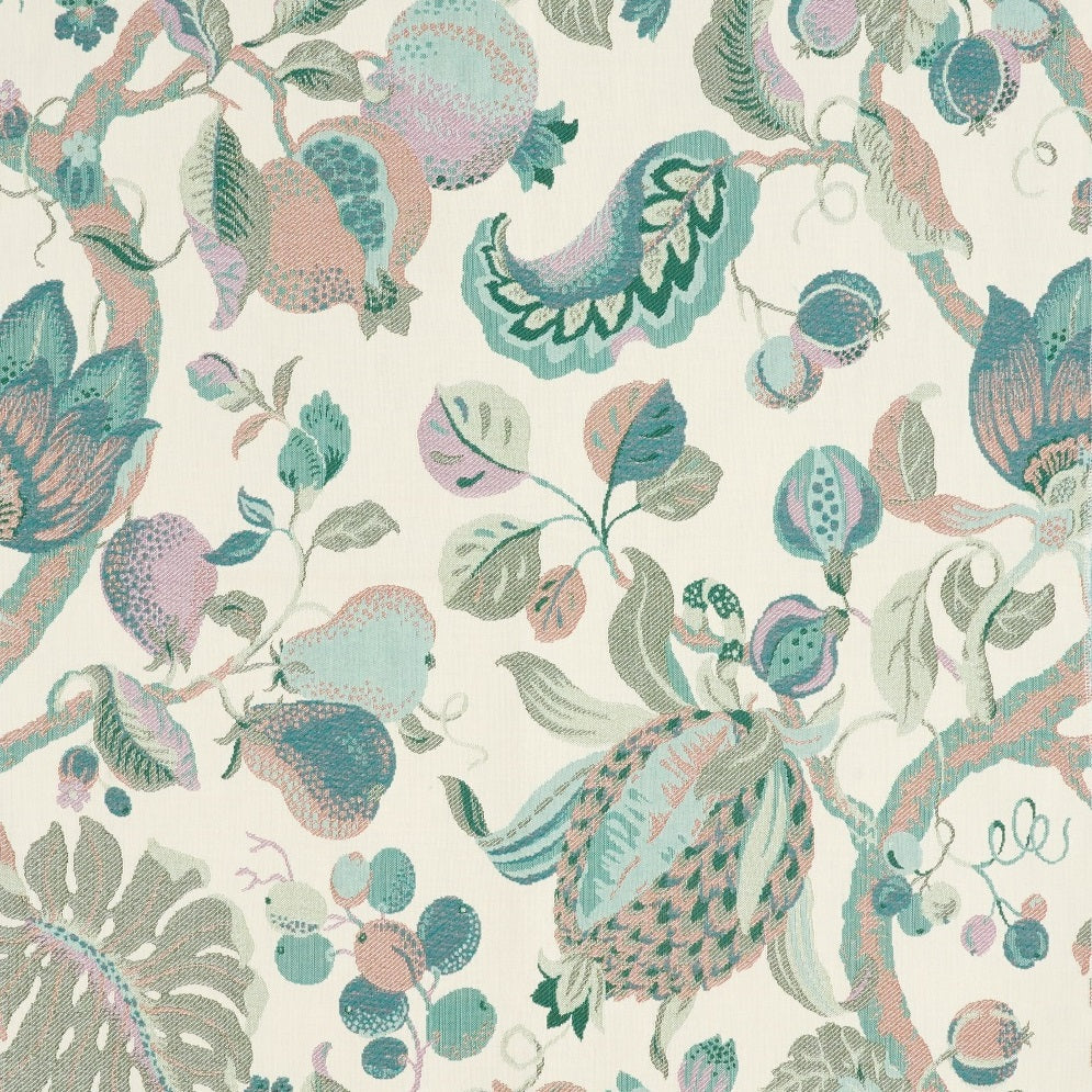 Grenada Teal Roman Blind