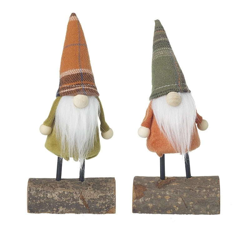 Orange and Green Checked Gonk Set