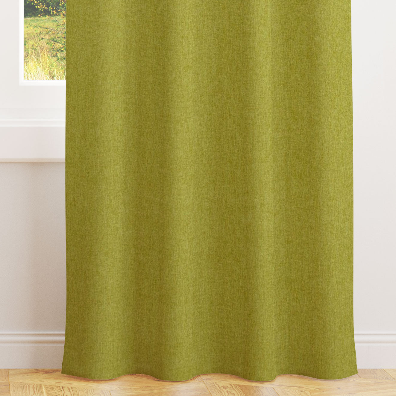 Highlander Citron Curtains