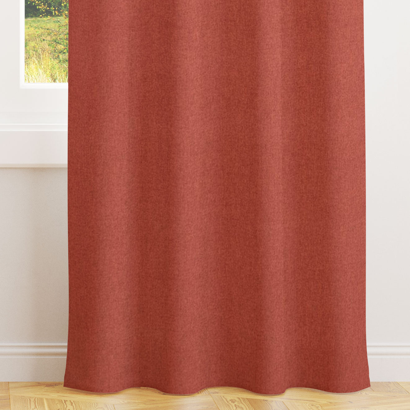 Highlander Paprika Curtains