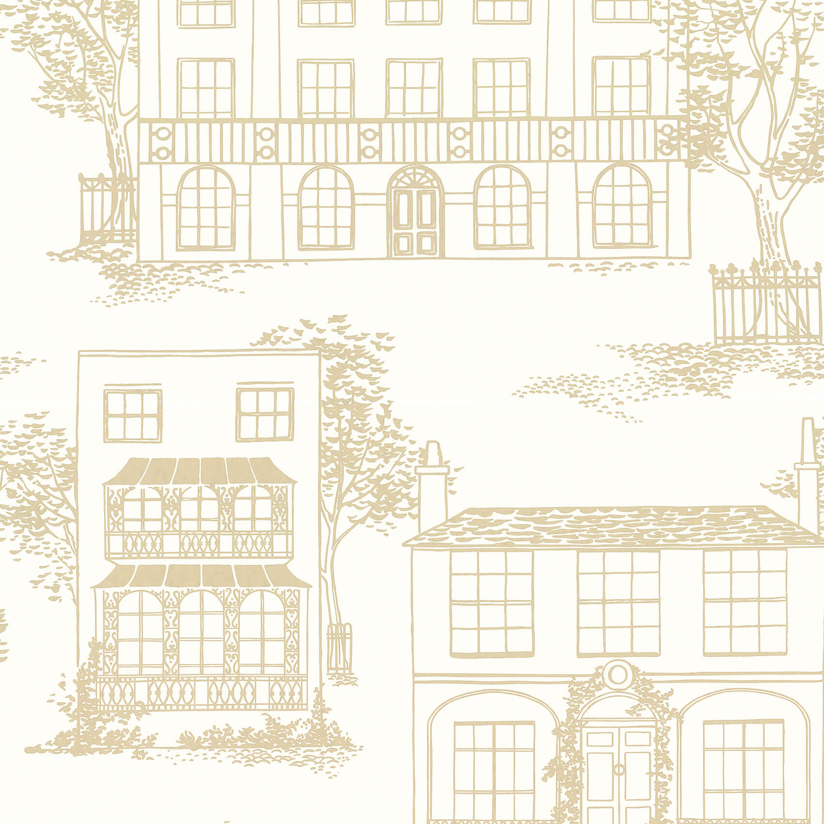 Little Greene Hampstead Wallpaper - Cloister