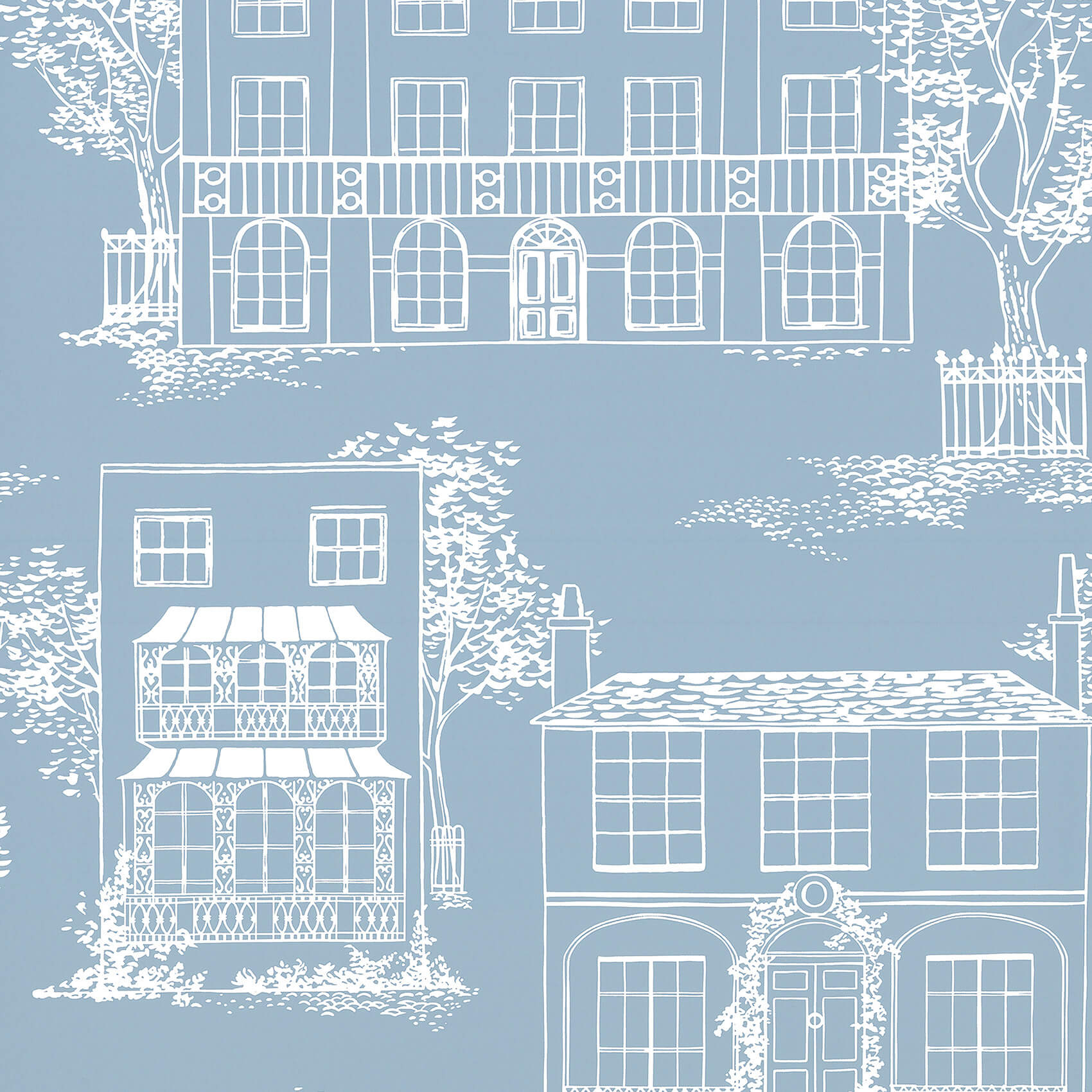 Little Greene Hampstead Wallpaper - JamesBlue