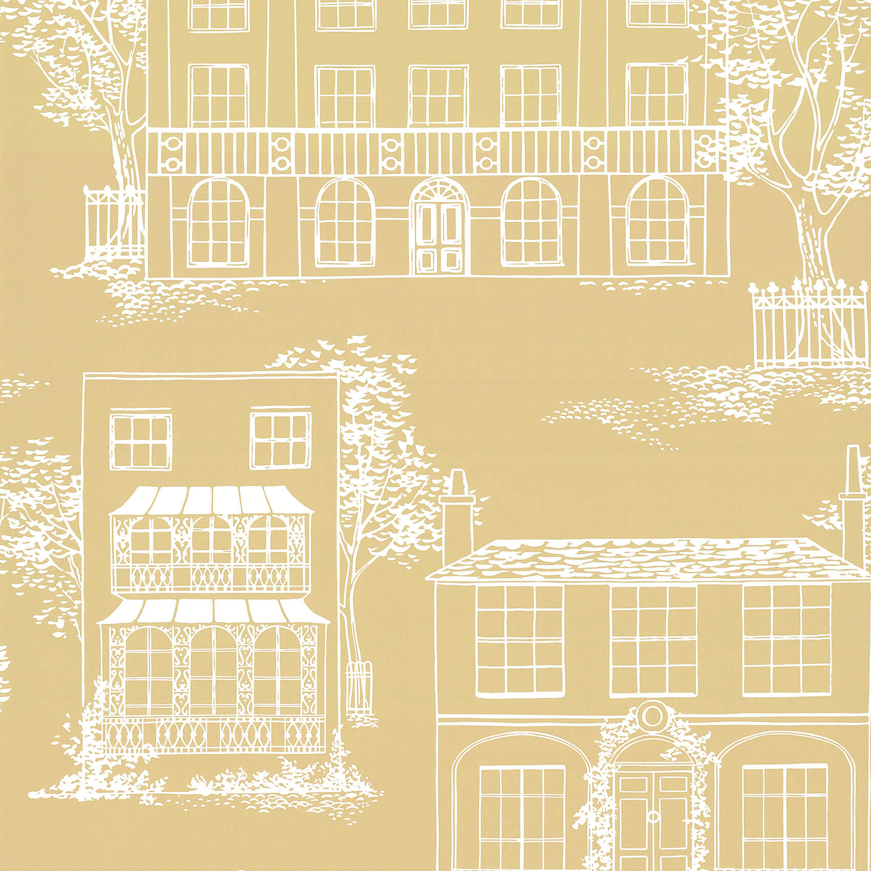 Little Greene Hampstead Wallpaper - YellowApple