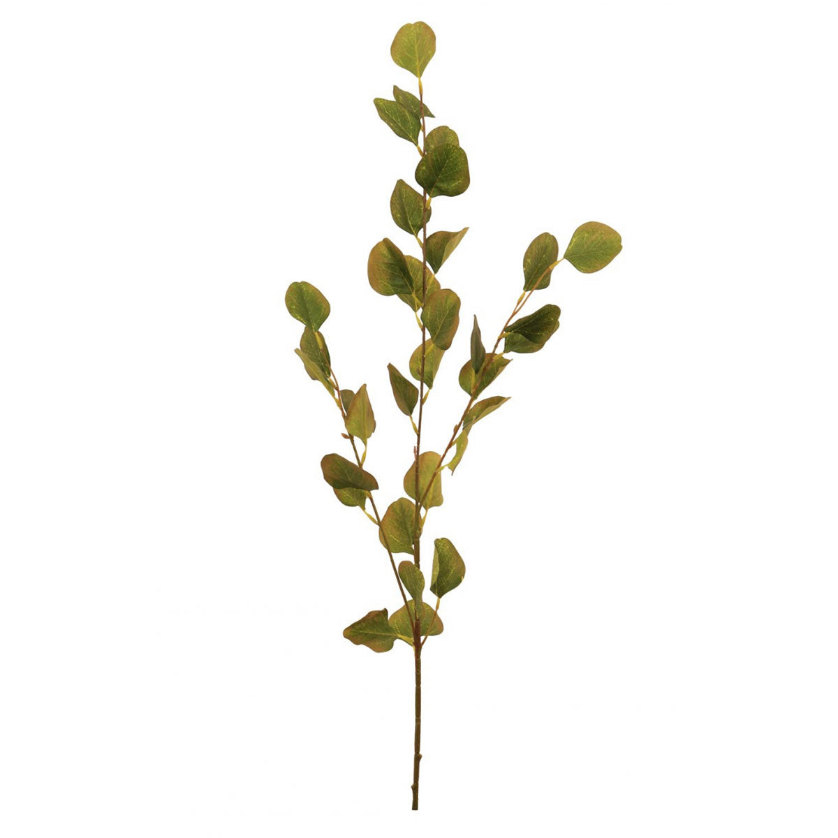Faux Eucalyptus Stem - Green/Brown