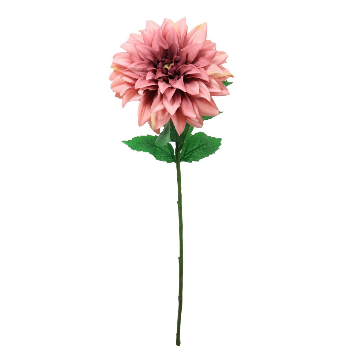 Faux Rouge Monarch Dahlia Stem