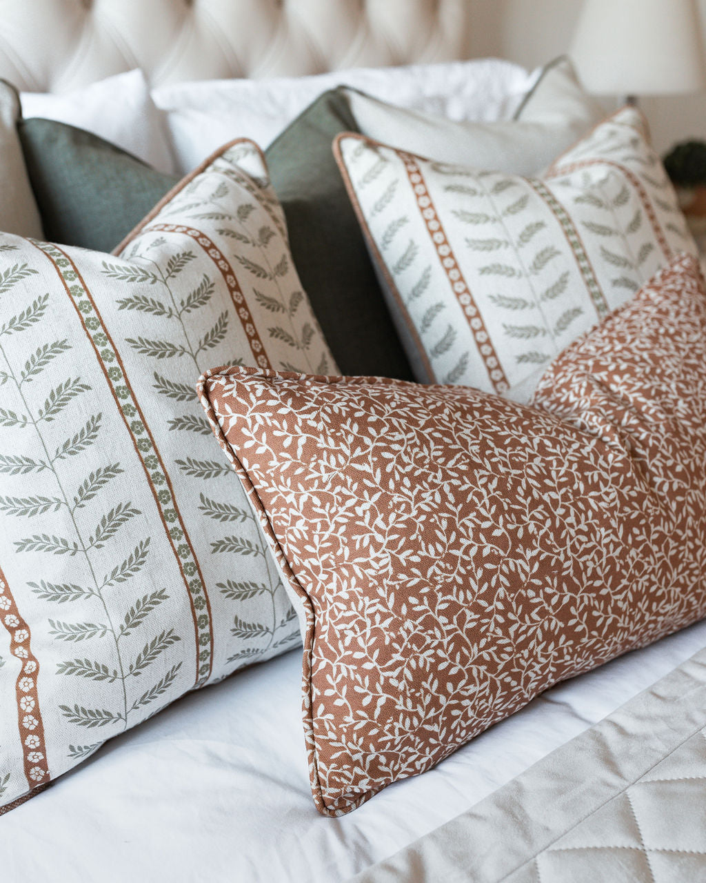 Villette Spice Rectangle Cushion