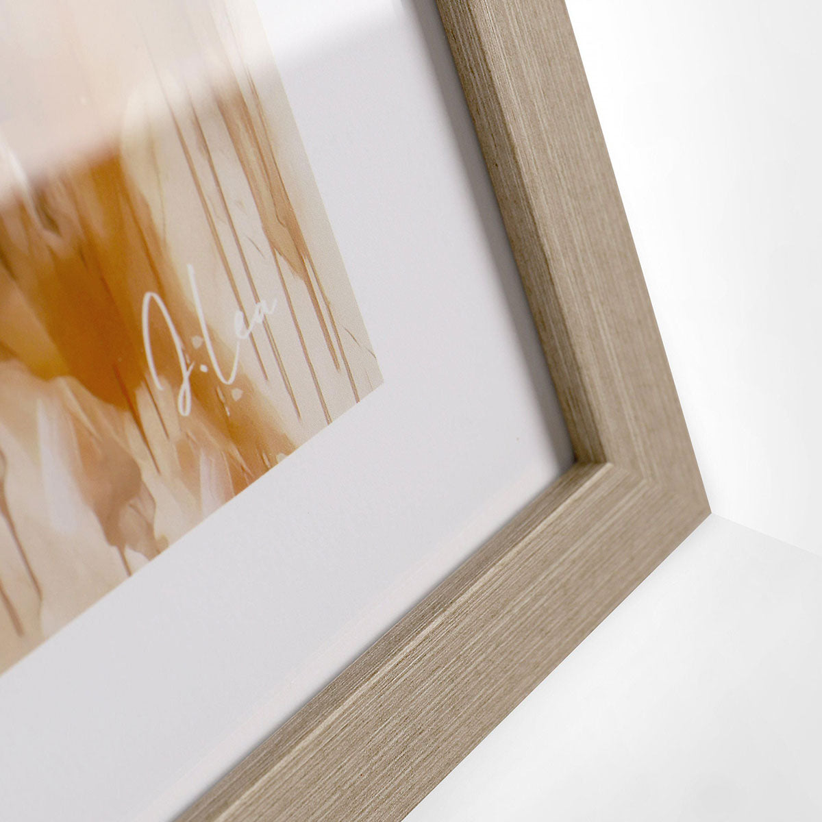 Hattie & Harold Watercolour Framed Illustration