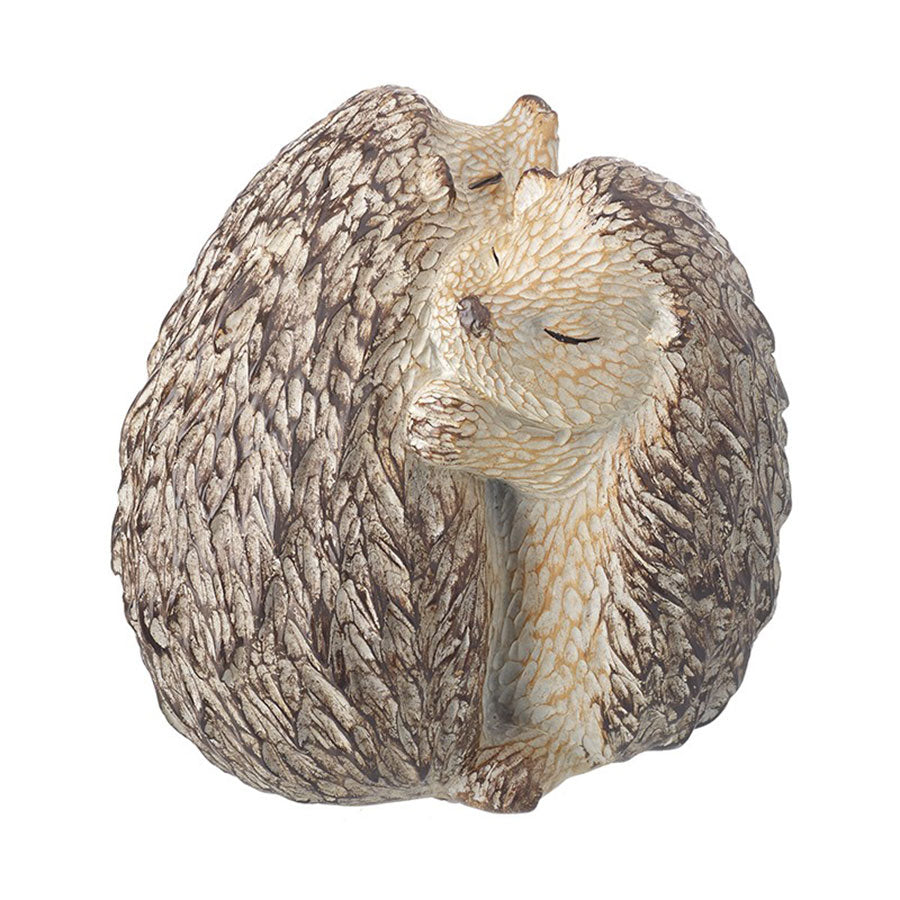 Hedgehog Hugging Couple Decoration