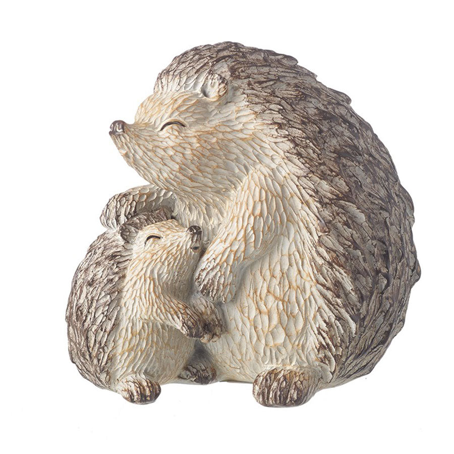 Hedgehog Mother & Baby Decoration