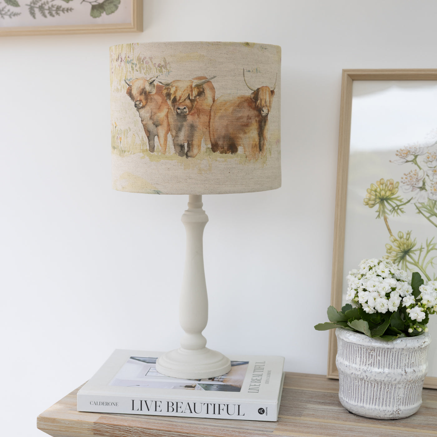 Voyage Maison Highland Cattle Cow Lampshade