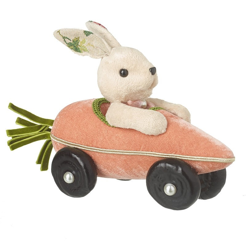 Bunny in Carrot Car