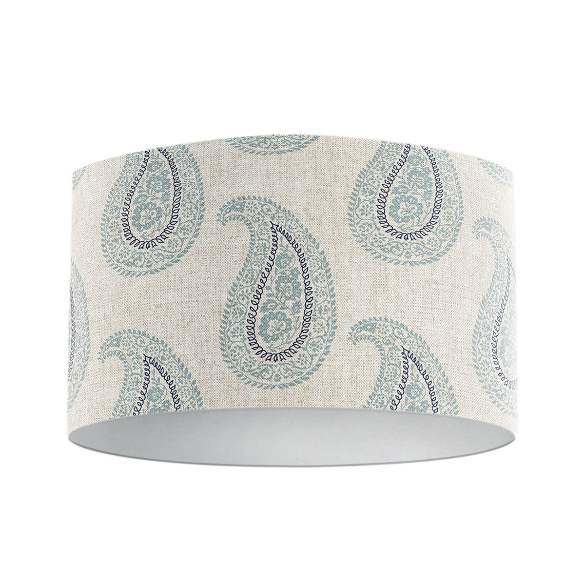 Jaipur Azure Drum Lampshade
