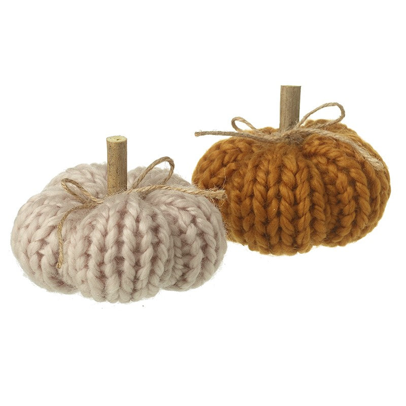 Wool Knitted Pumpkins