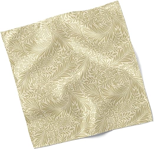 Set of 4 William Morris Larkspur Linen Design Fabric Napkins