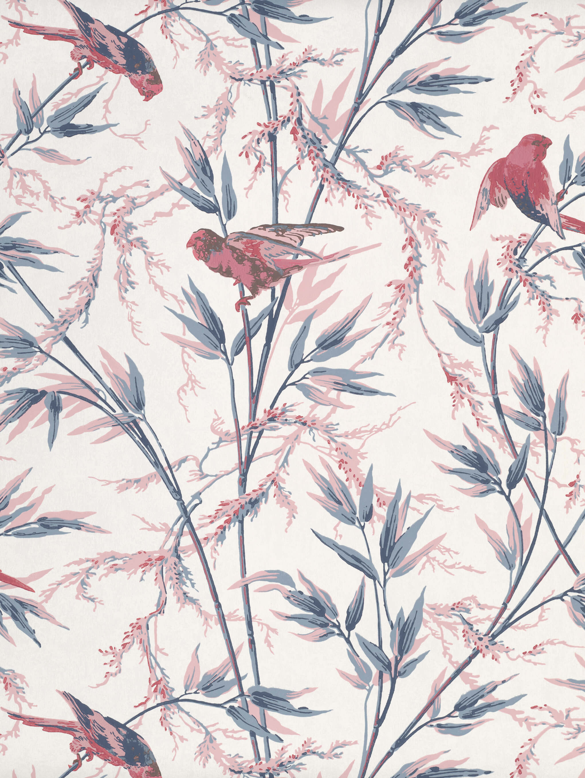Little Greene Great Ormond Street Wallpaper - Carmine