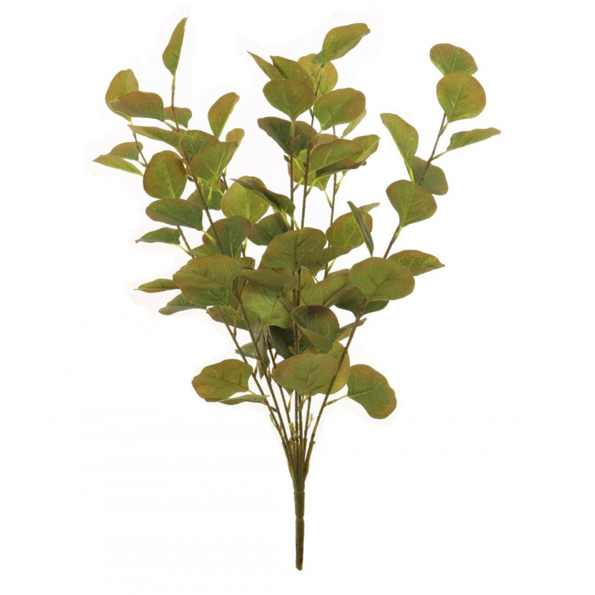 Large Faux Green/Brown Eucalyptus Spray