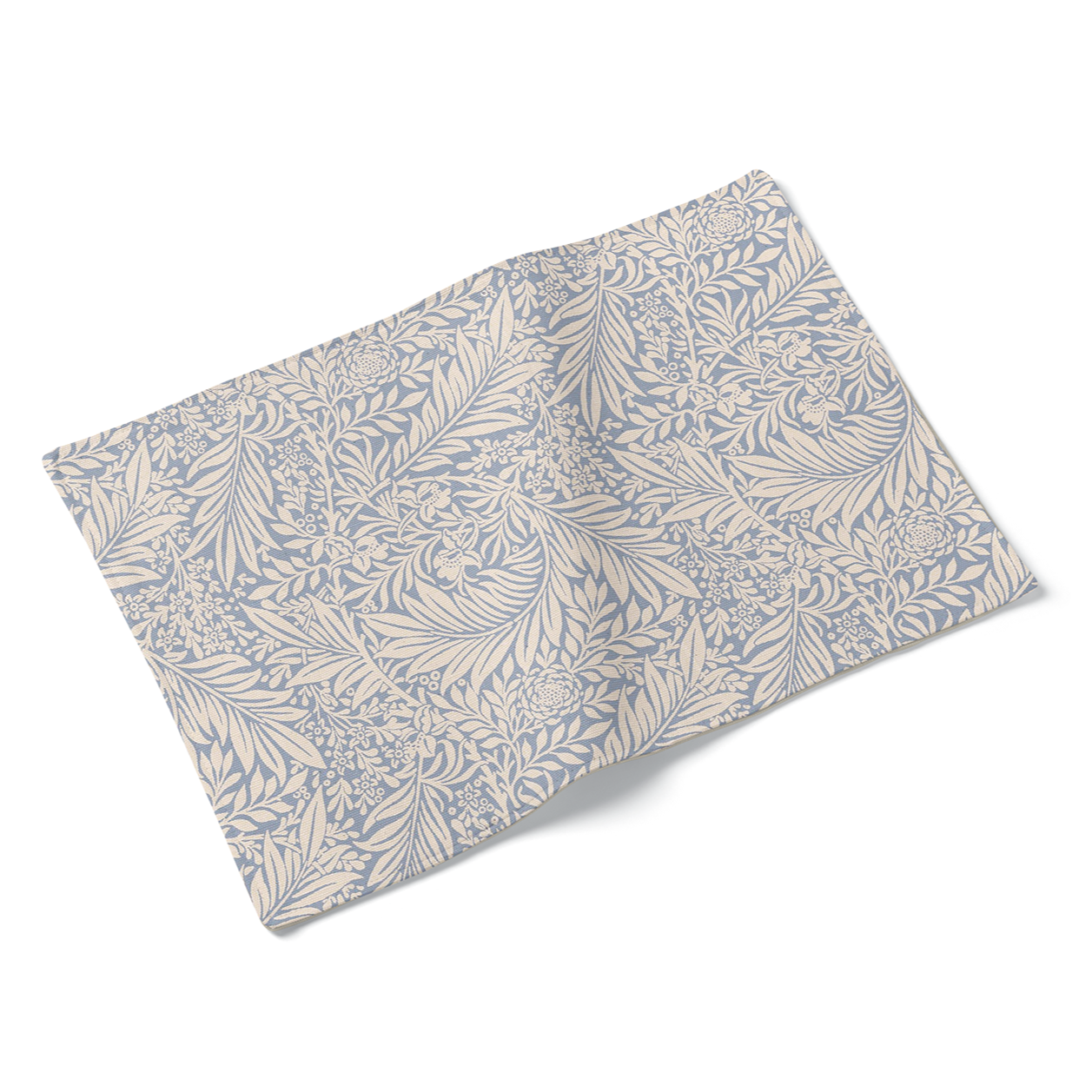 Set of 4 William Morris Larkspur Azure Design Fabric Placemats