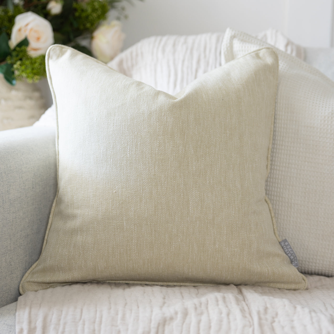 Martha Fennel Square Cushion