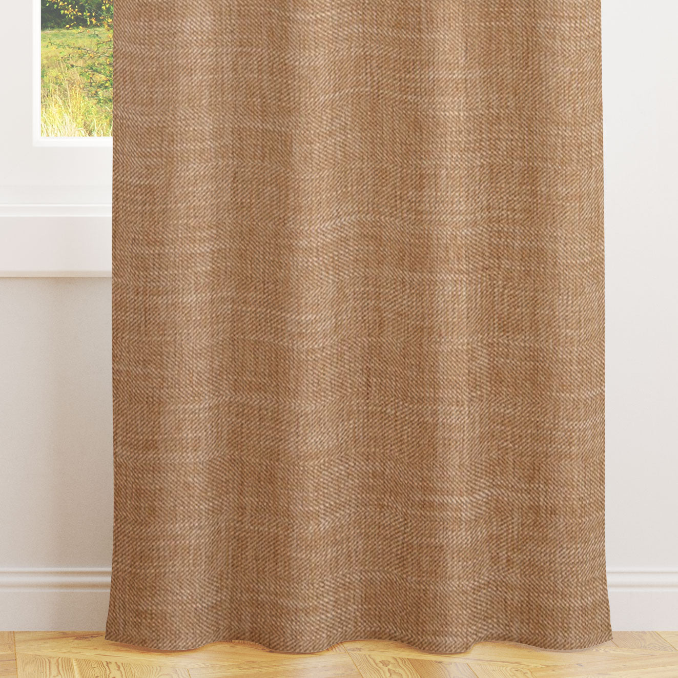 Moray Pecan Curtains
