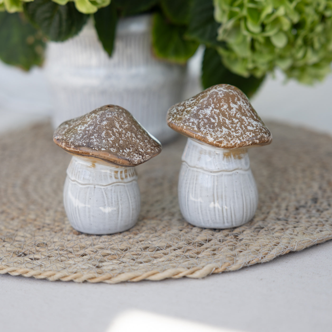Mushroom Salt & Pepper Shaker Set