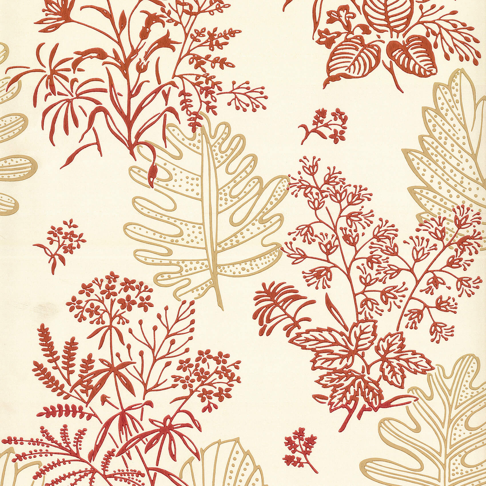 Little Greene Norcombe Wallpaper - Jazz