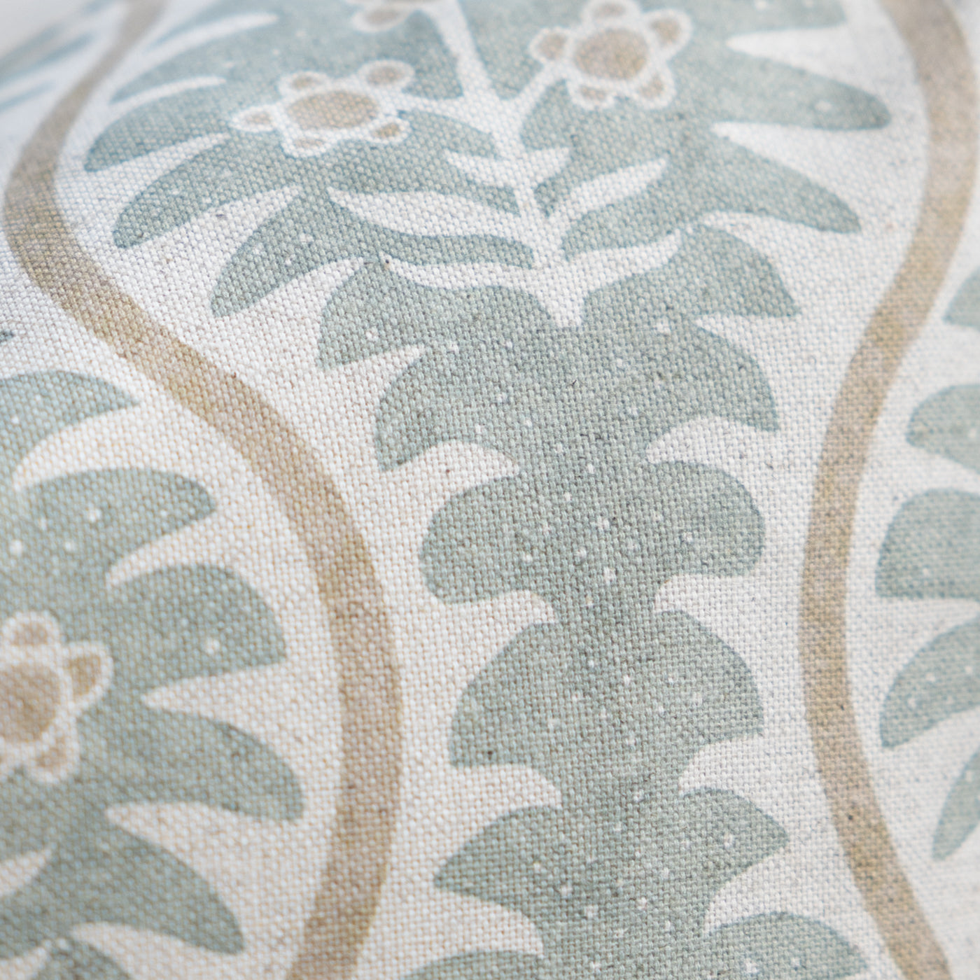 Antoinette Duckegg Floral Print Cushion