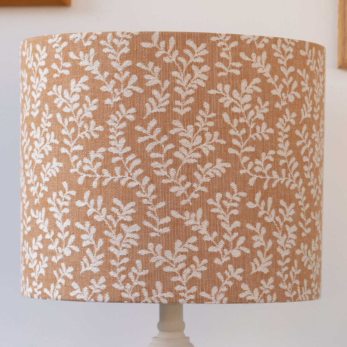 Ginger Botanical Woven Lampshade