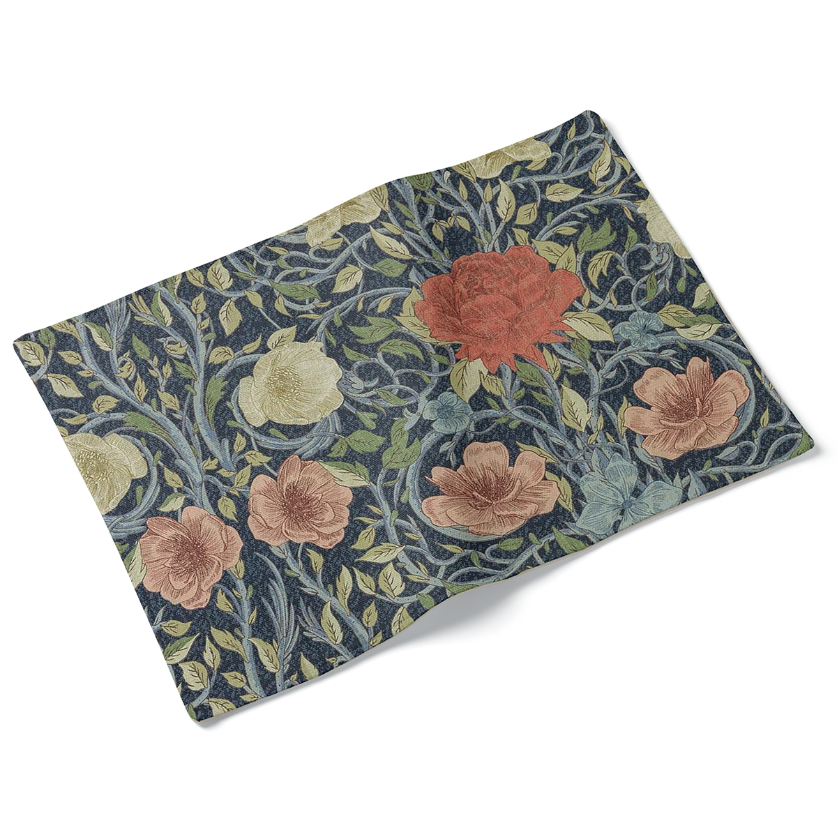 Set of 4 Ophelia Indigo Design Fabric Placemats
