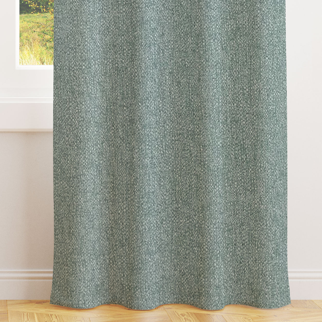 Pianura Eau De Nil Curtains