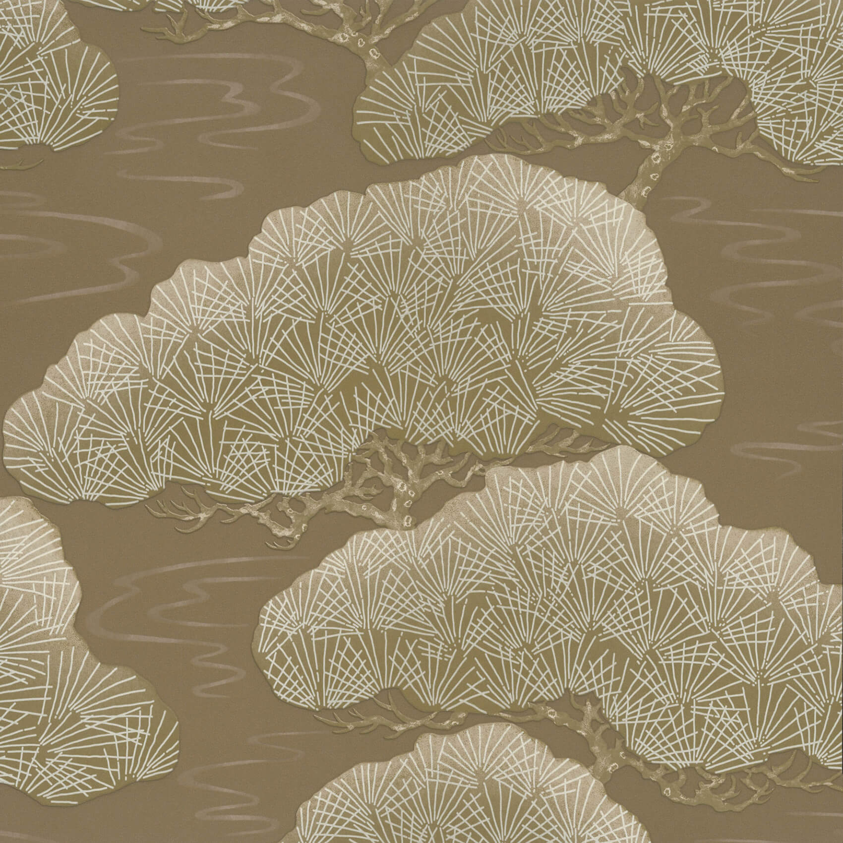 Little Greene Pines Wallpaper - GoldenPine