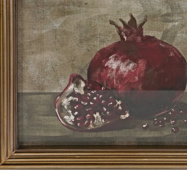 Framed Pomegranate Still Life Print