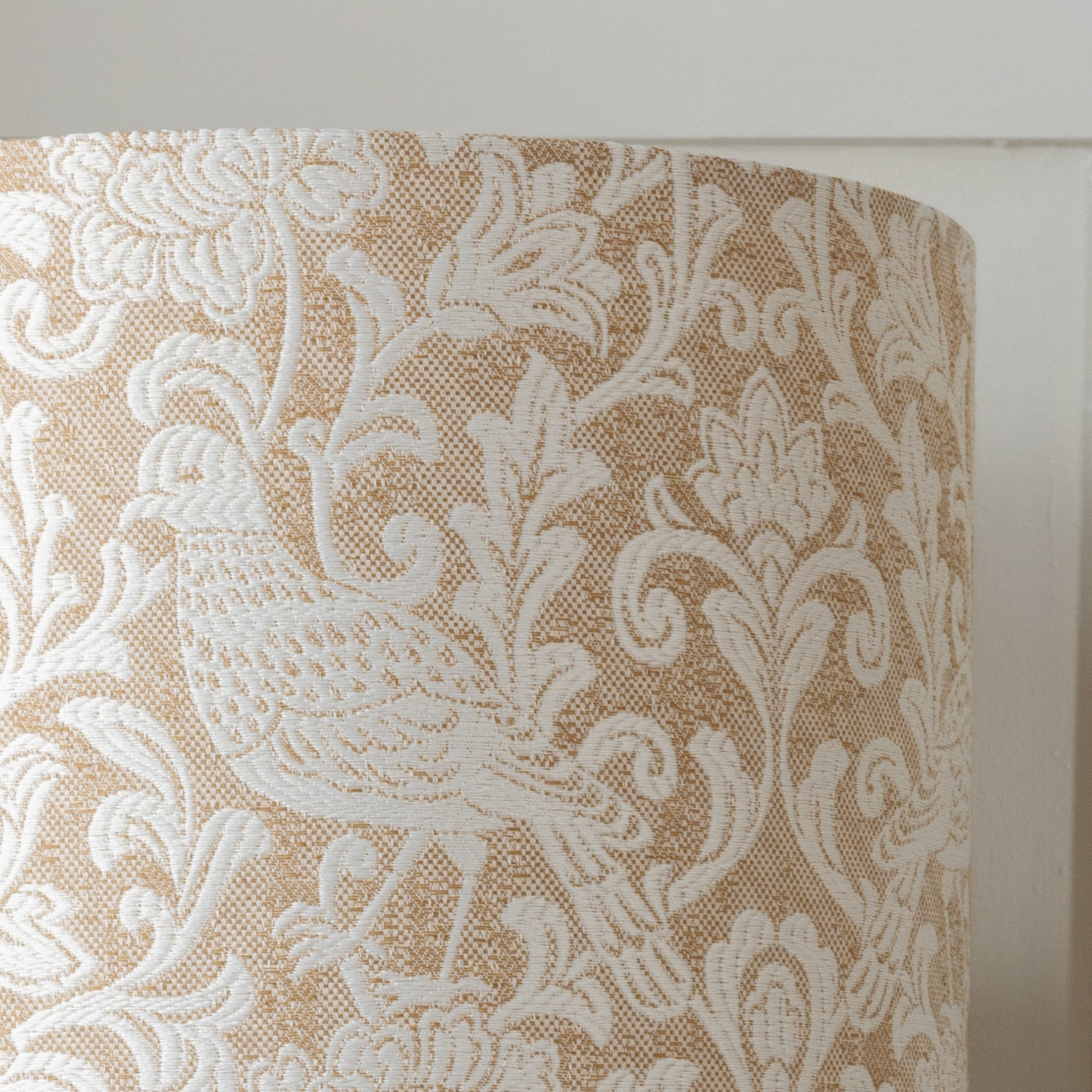 Auvergne Oatmeal Drum Lampshade
