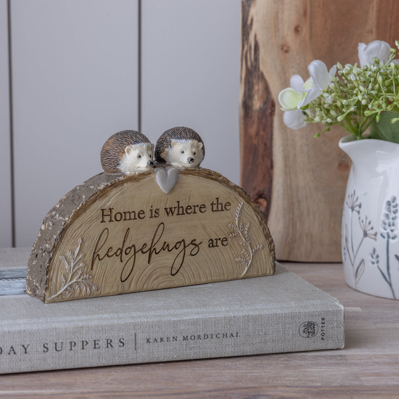 Woodland Animal Bark Effect Ornament