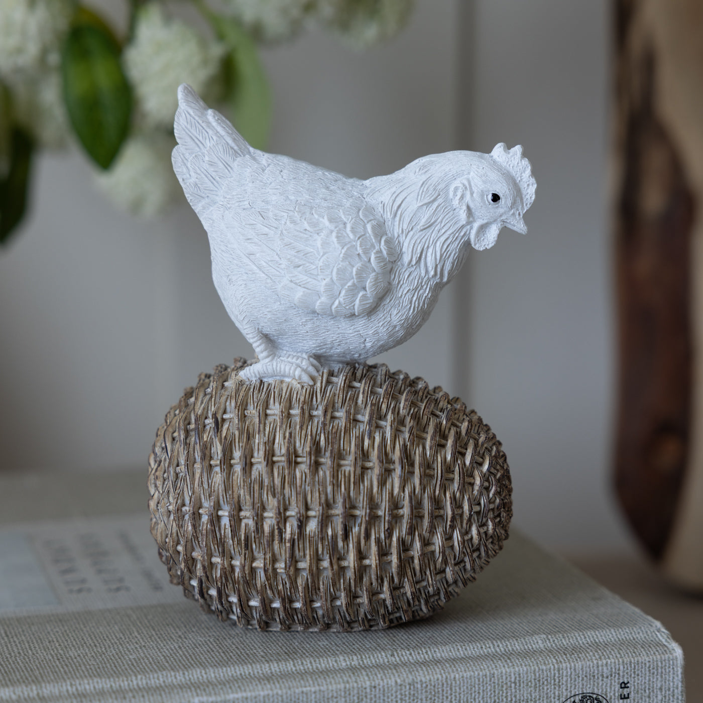 Chicken on Egg Decoration