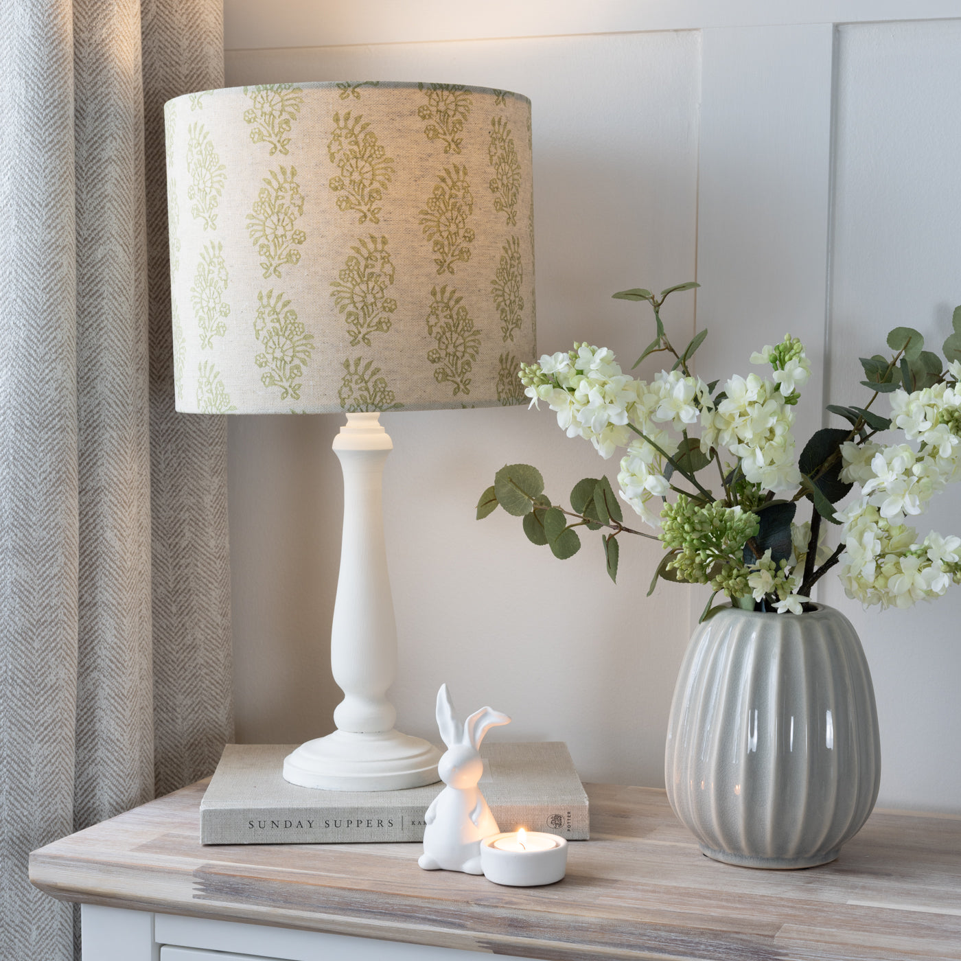 Campden Willow Drum Lampshade