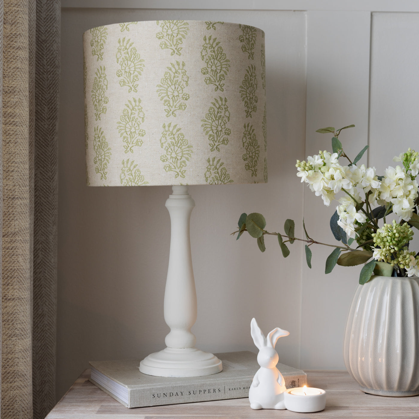 Campden Willow Drum Lampshade