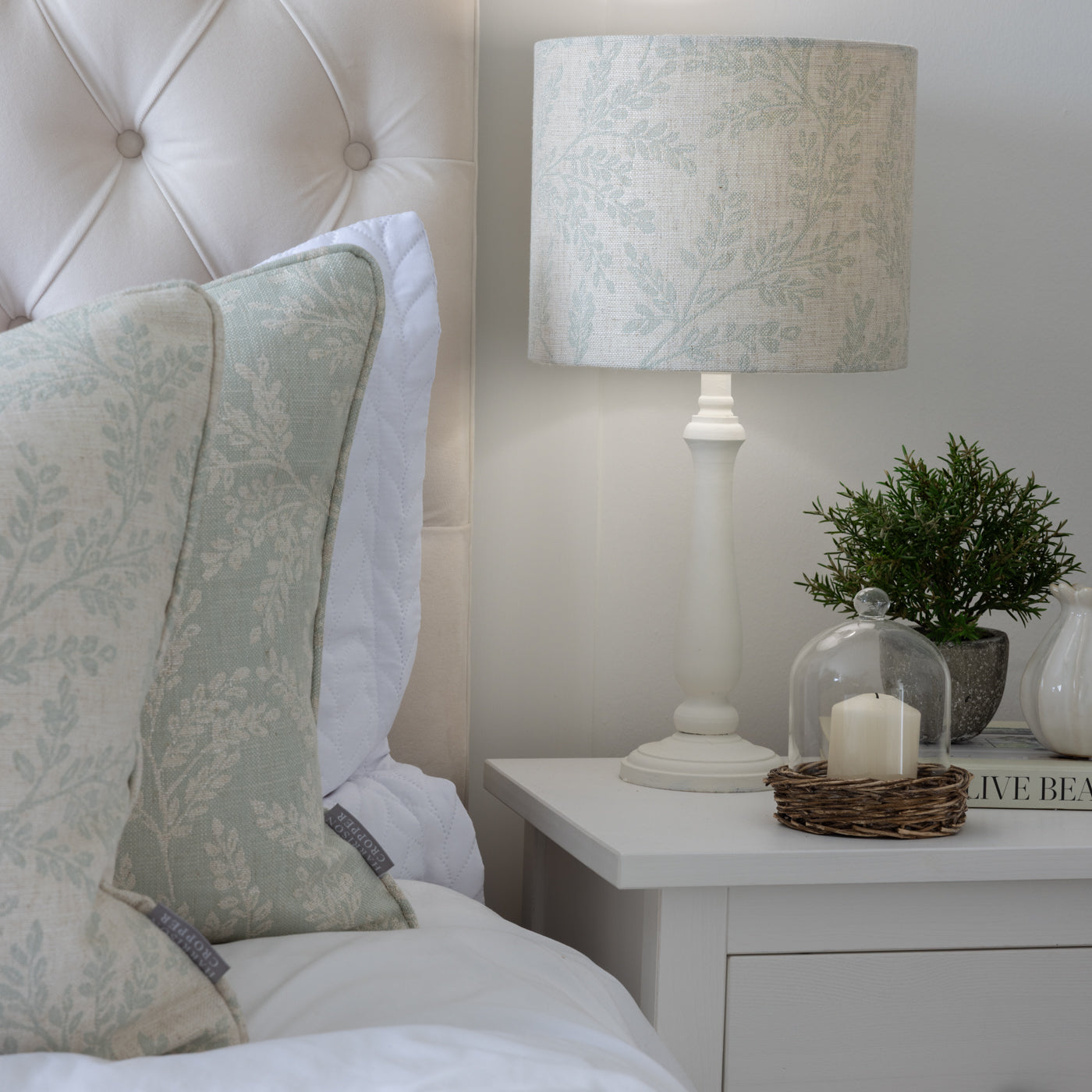 Ferndown Duckegg Drum Lampshade