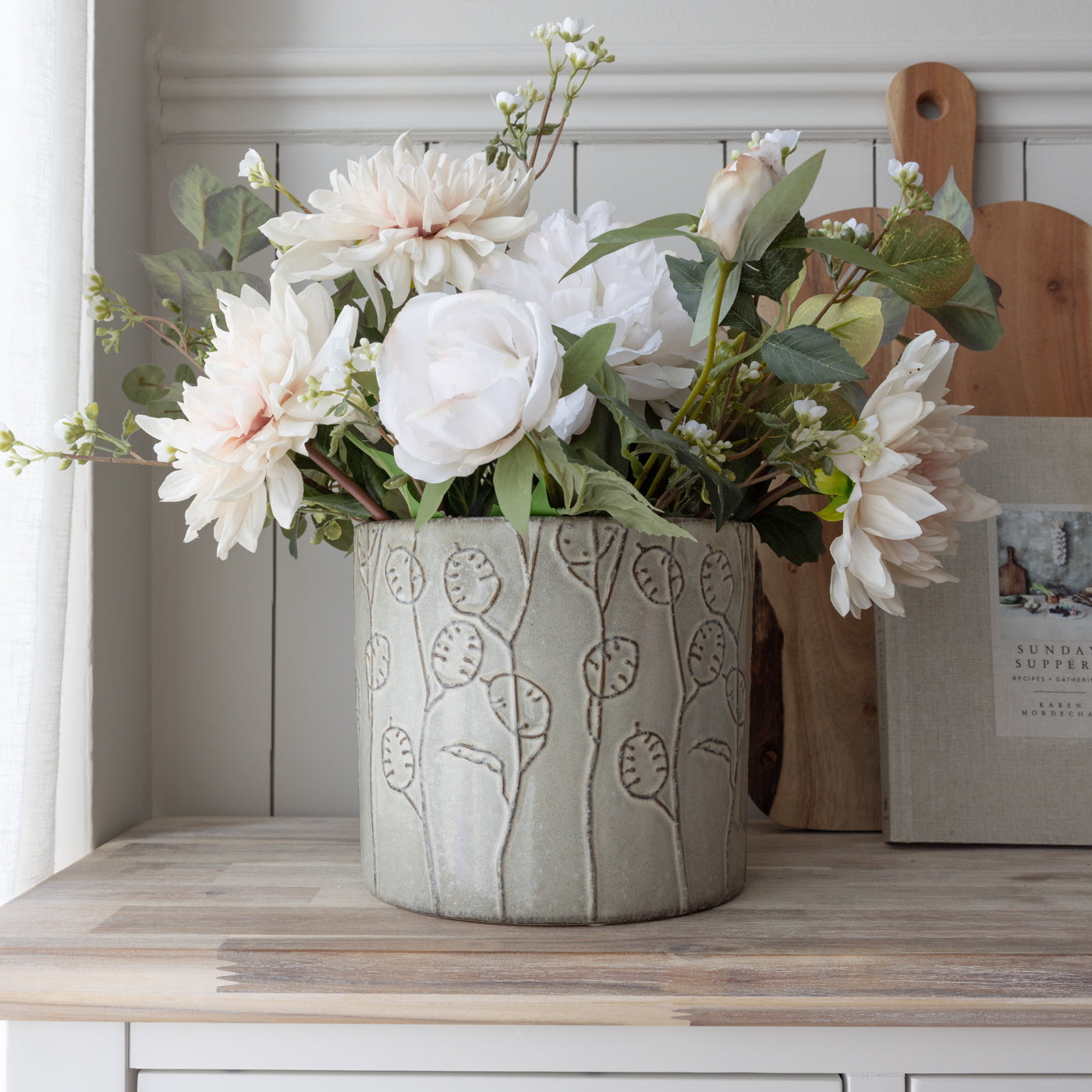 Saga Grey Melange Pots