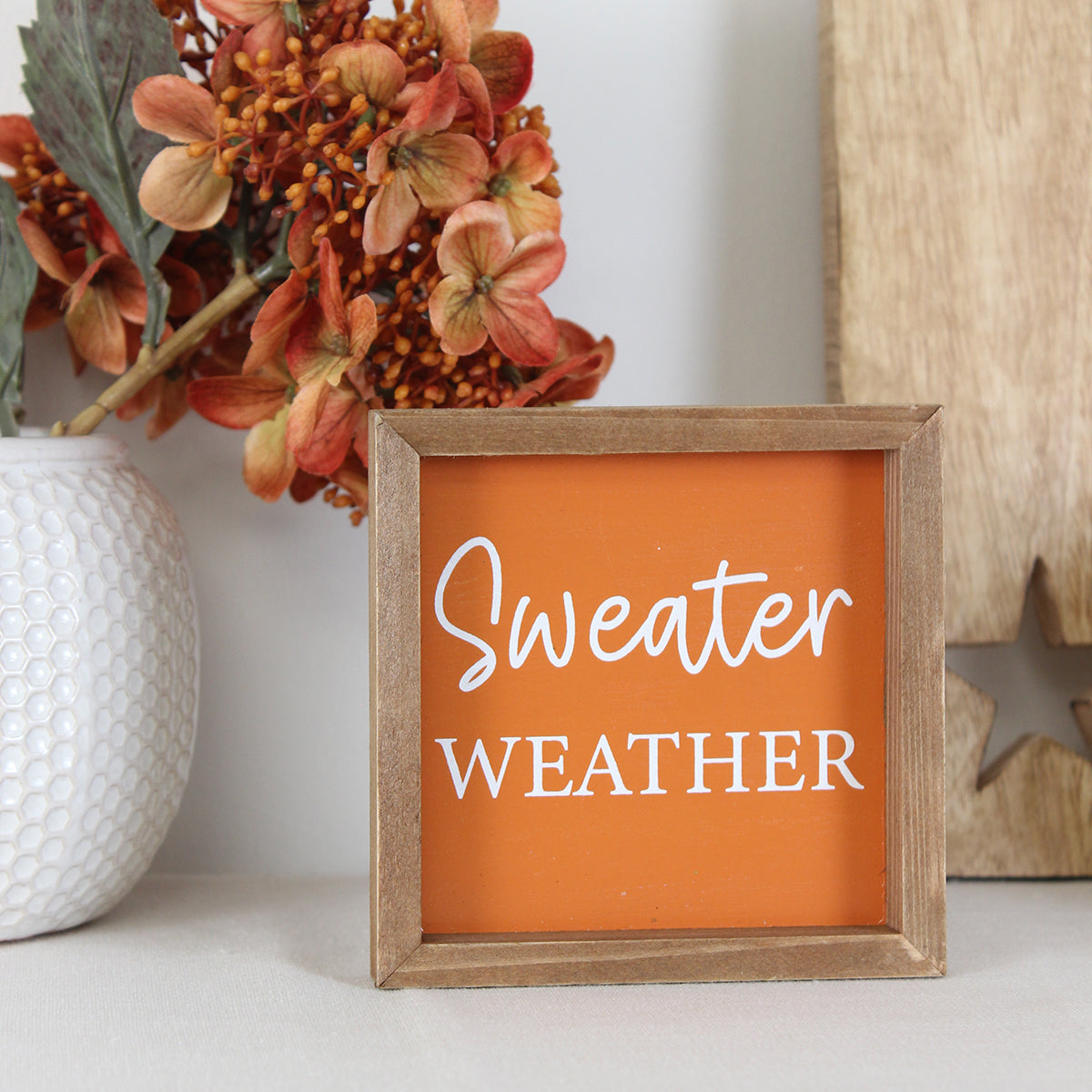 Cozy Mini Frame Plaque