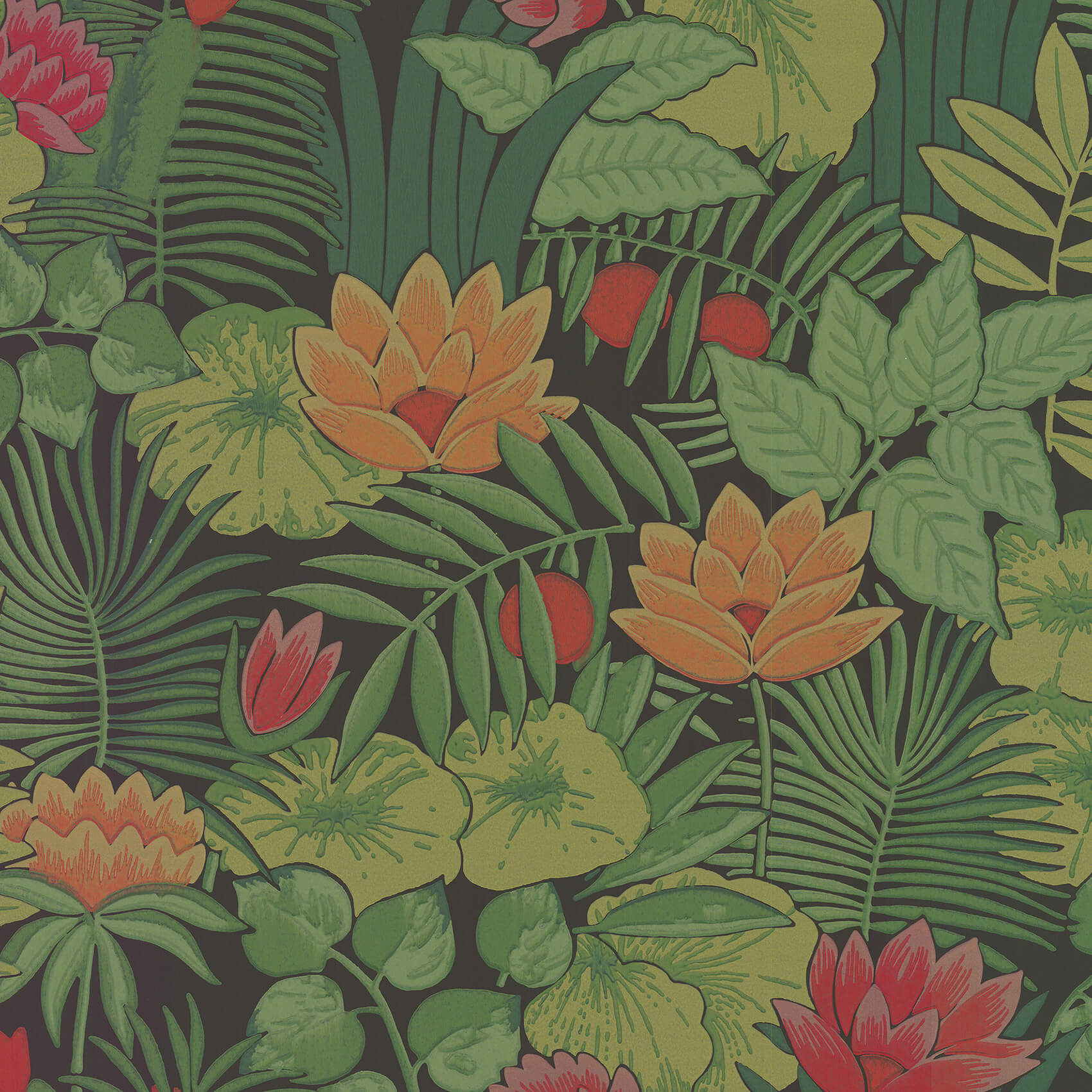 Little Greene Reverie Wallpaper - Jungle