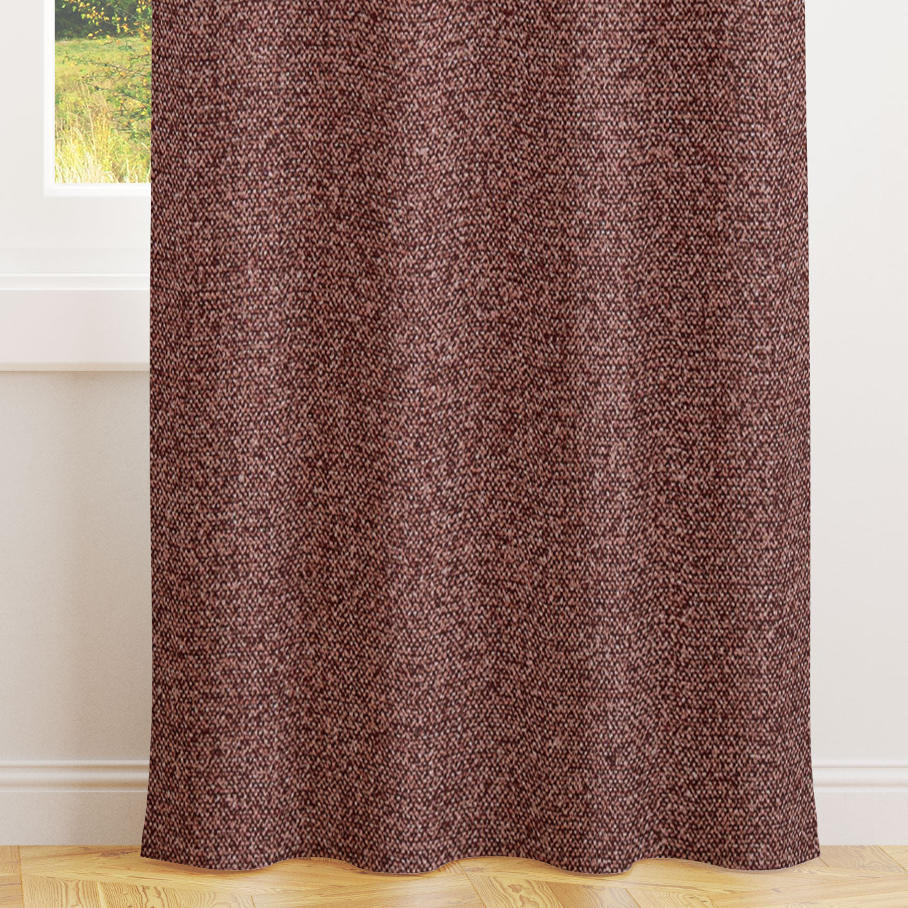 Robertson Raspberry Curtains
