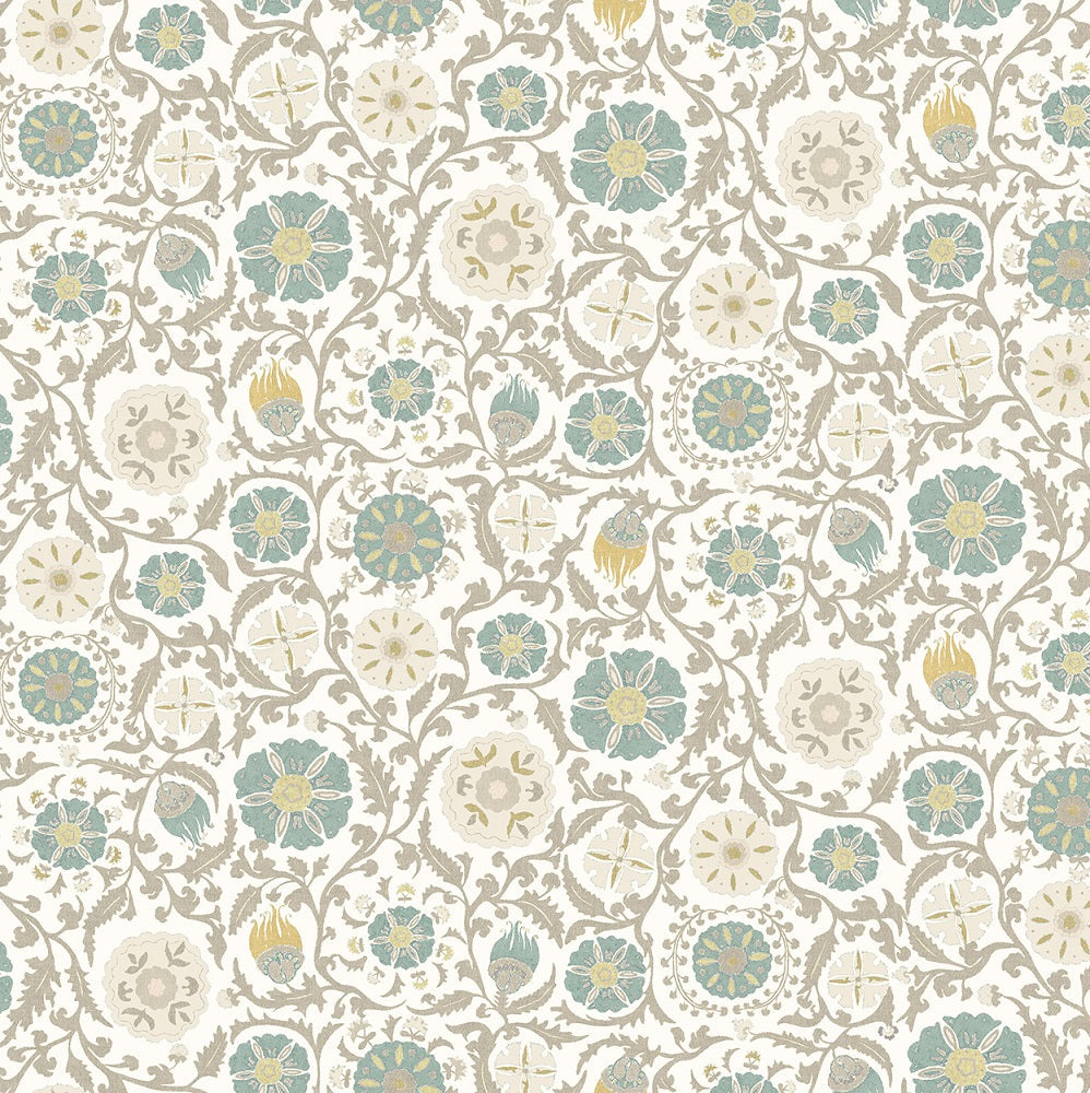 Rosemoor Natural Roman Blind