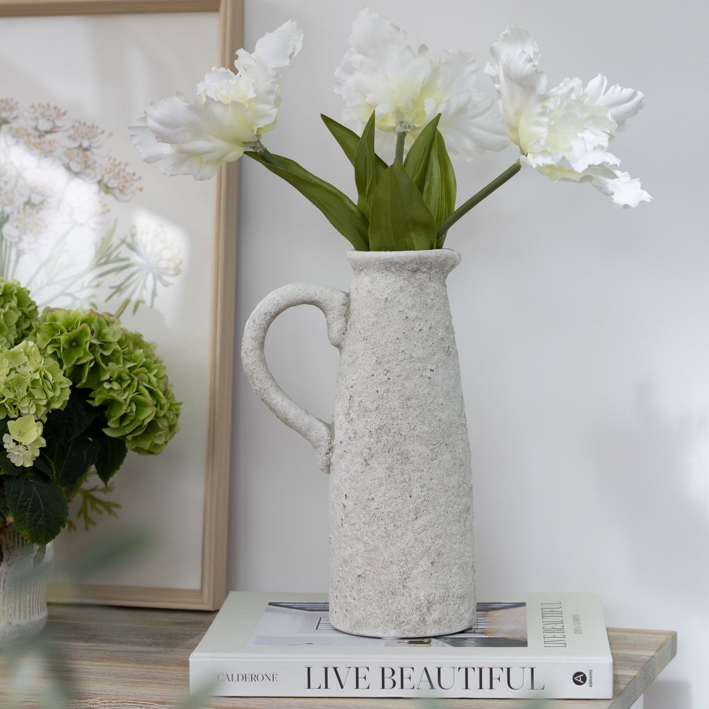 Rustic Stone Effect Jug