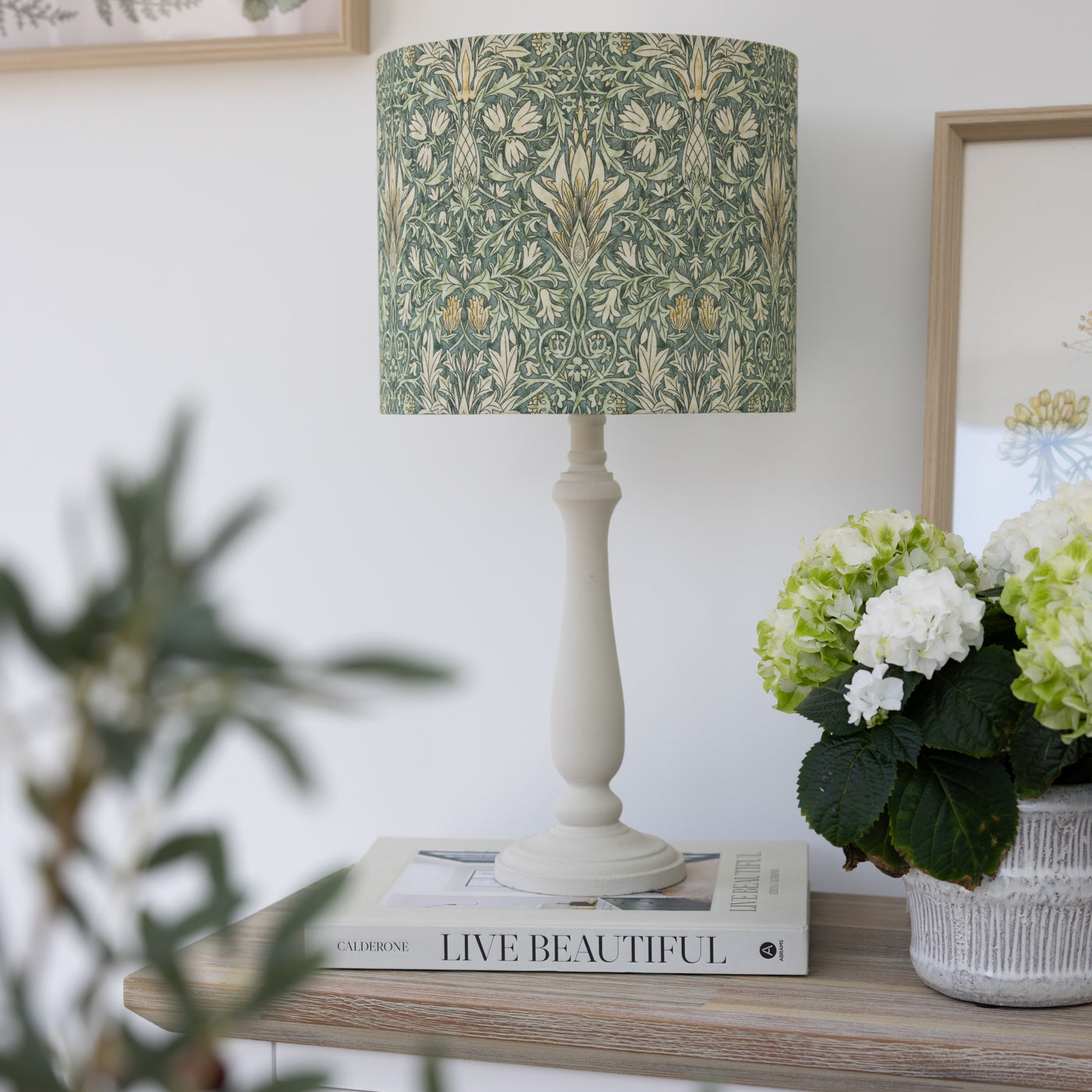 William Morris Snakeshead Forest Drum Lampshade