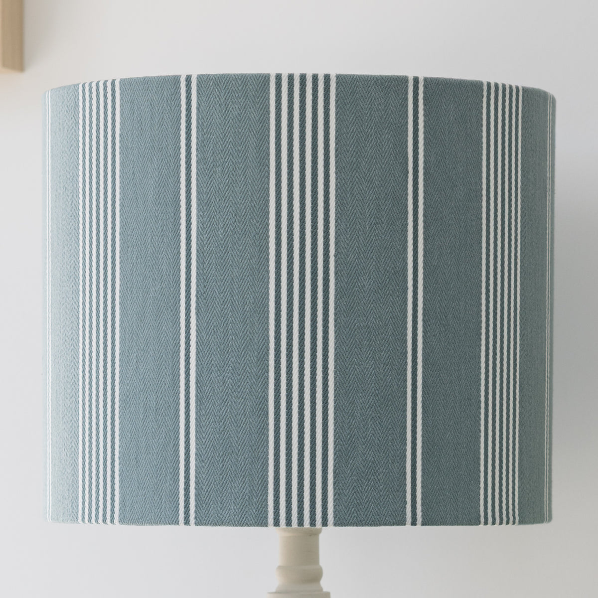 Brodsworth Adriatic Blue Stripe Lampshade