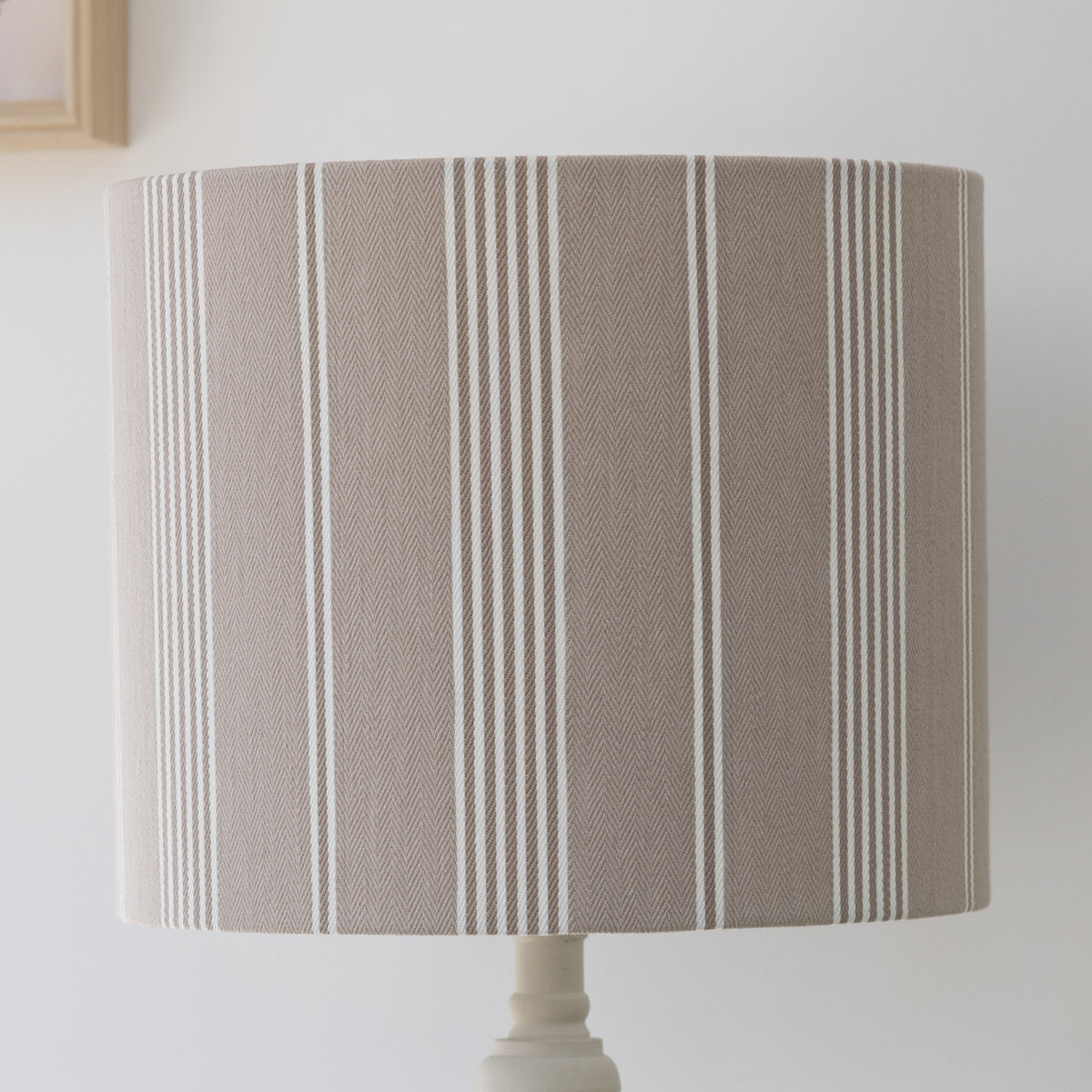 Brodsworth Linen Beige Stripe Lampshade