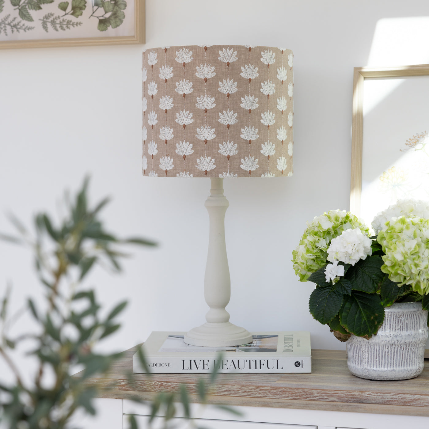 Lodore Cinnamon Drum Lampshade